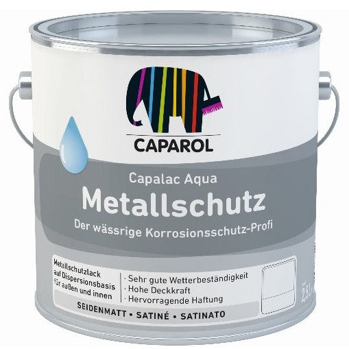 Caparol Metallschutz 750ml (Waterbased Metal Paint) up to 15 Year Protection - paintshack