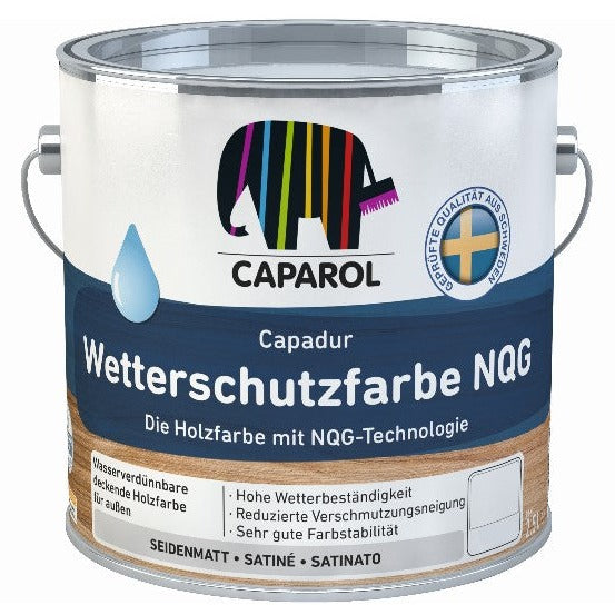 Caparol Wetterschutz (Wood Protection Paint) Long Lasting Exterior Satin Finish - paintshack