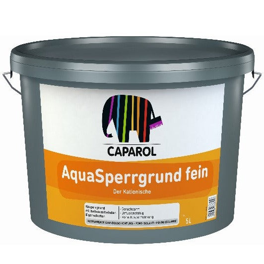AquaSperrgrund Water-dilutable priming coat with adhesion promoting and stain inhibiting properties. For interior use. paintshack.co.uk