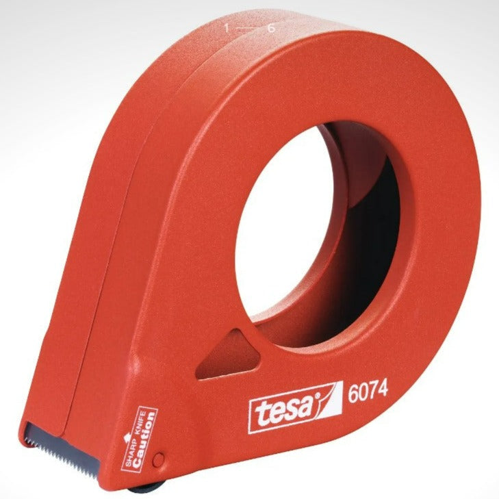 Tesa Hand Dispenser 06074-00001 06076-00001The perfect hand masking tape dispenser for 38mm(1.5") tape or larger size 50mm(2") tape. Never lose your tape end again always start with a clean straight edge.  paintshack.co.uk