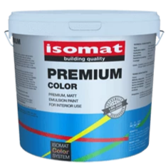 Isomat Premium Colour Matt (Classic) 20'000 scrub - paintshack.co.uk walls emulsion durable scrub resistant flat finish paint 