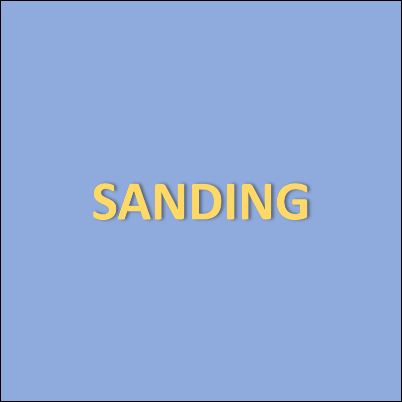 Sanding