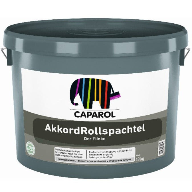 Caparol Akkordspachtel SXL Synthetic-resin dispersion filler/Plaster for interior applications. Paintshack