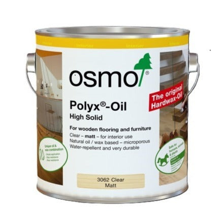 Osmo Polyx-Oil Clear Matt. Interior floors and furniture.