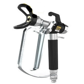 The WAGNER AG 14 airless gun creates a reliable maximum spraying pressure of 270 bar and is therefore ideal for highly viscous spraying materials such as fillers, adhesives, flame retardants and bitumen. Paintshack.co.uk