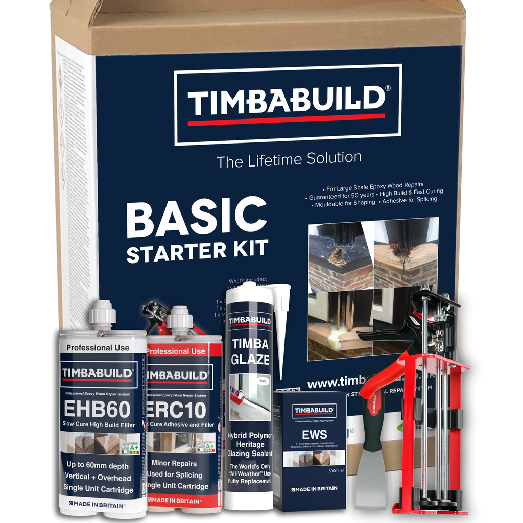 This super lightweight and handy starter kit contains all of the elements required to carry out professional timber refurbishments. It neatly stores them in this compact and hard wearing recyclable cardboard box.