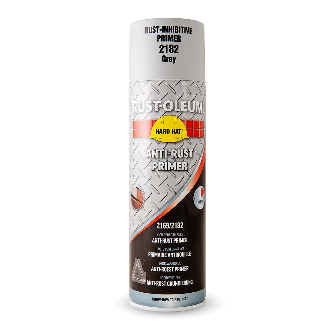 Rustgo Primer 2182 Rustoleum Hard Hat Anti Rust Primer Grey – Paintshack Ltd