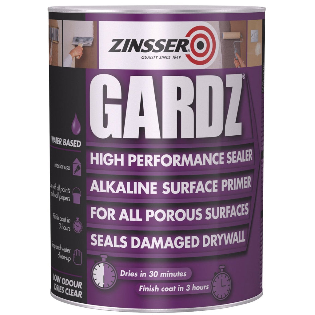 Zinsser Gardz sealer primer clear 