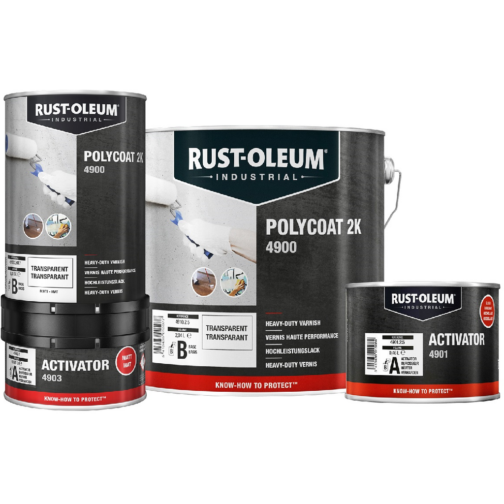 Rustoleum 4900 2 Pack Waterbased Acrylic Polyurethane - paintshack 
