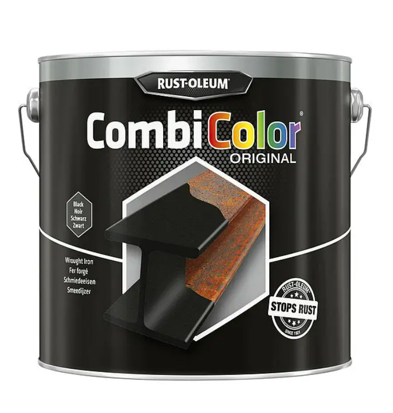 Rust-Oleum® CombiColor® Multi-Surface 7300 coating is a solvent based primer and topcoat in one, paintshack.co.uk
