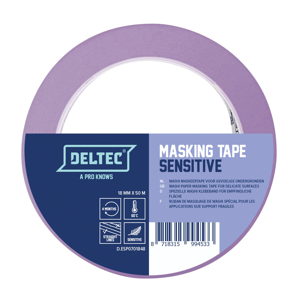 DELTEC MASKING TAPE SENSITIVE paintshack.co.uk