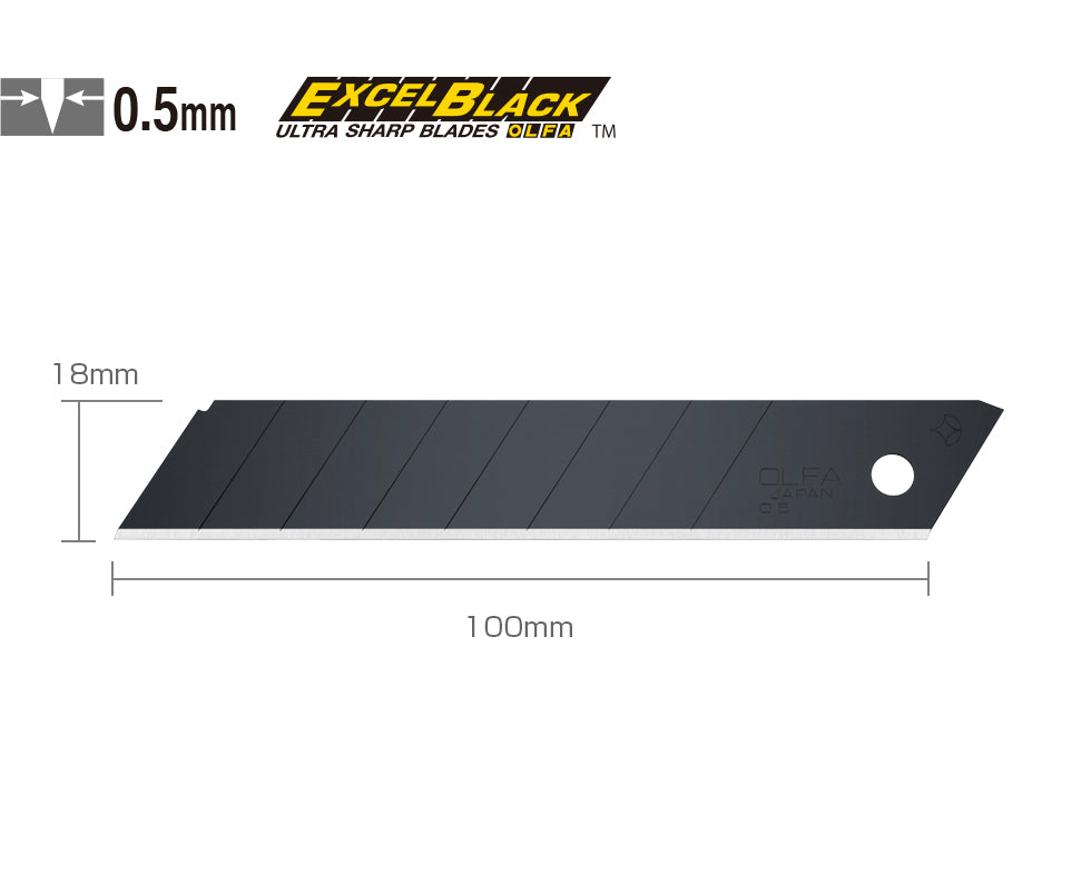 OLFA® MX-PAL X Design Metal Hyper Pro Auto-Lock Knife 18mm paintshack.co.uk