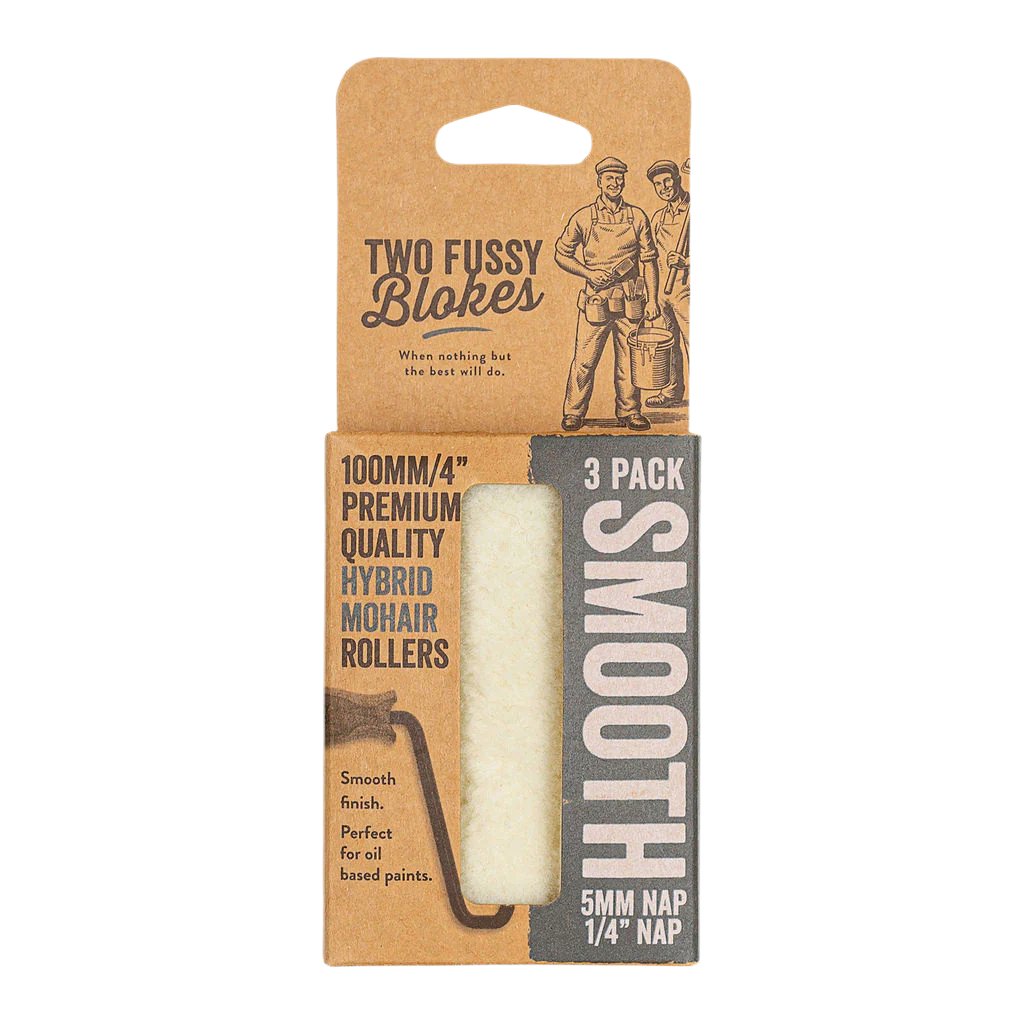 Two fussy blokes Hybrid Mohair Mini Roller Sleeve 5mm (Solvent) paintshack.co.uk