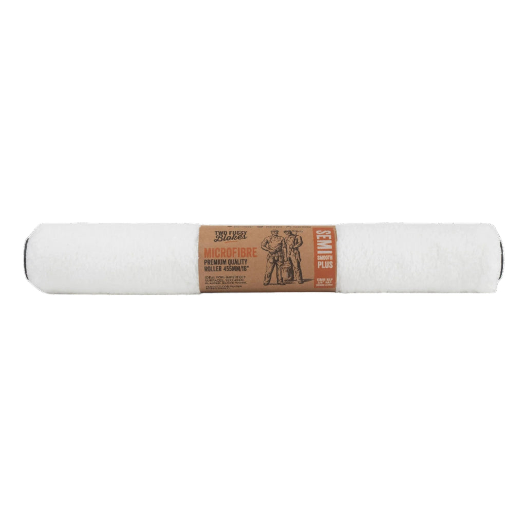 Paintshack.co.uk Two Fussy Blokes Microfibre 18" Roller sleeve 15mm nap Premium quality Semi Smooth Plus