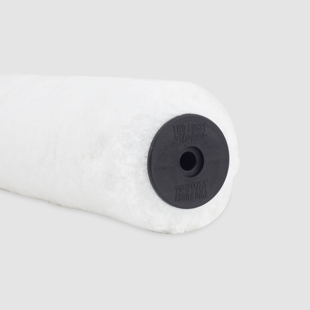 Paintshack.co.uk Two Fussy Blokes Microfibre 12,14,18" Roller sleeve 15mm nap Premium quality Semi Smooth Plus